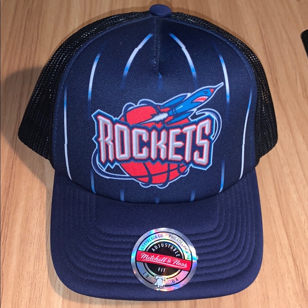 Mitchell & Ness Rockets Blue Cap